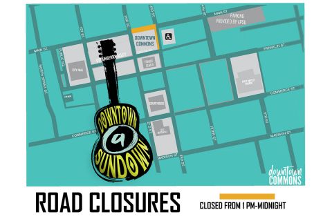2019 Downtown at Sundown - Road Closures