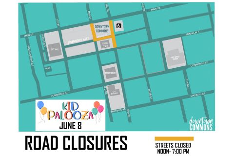 2019 - Kid Palooza - Road Closures