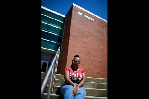 Ashanté Kindle will start graduate school at the University of Connecticut in the fall. (APSU)