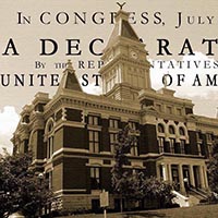 Annual reading of The Declaration of Independence