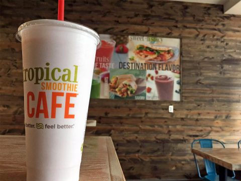 Tropical Smoothie Cafe located at 1825 Madison Street opens this Friday. 