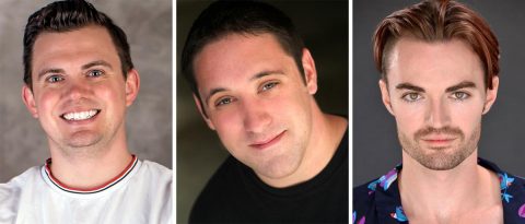 Ryan Bowie, Bryan Plummer and Ian Alexander Erbe star in "Charley's Aunt" at the Roxy Regional Theatre, July 12th - July 27th.