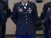 Spc. Carissa Payeur, a health care specialist, with Company C, 526th Brigade Support Battalion, 2nd Brigade Combat Team, 101st Airborne Division (Air Assault), stands in formation after earning the title of the divisionâ??s Soldier of the Year 2015, April 23, 2015. Payeur will represent the division at the XVIII Airborne Corpsâ?? 2015 Soldier and NCO of the Year Competition at Fort Bragg, North Carolina, June 8-11, 2015. (U.S. Army photo Staff Sgt. Terrance D. Rhodes, 101st Airborne Division (Air Assault) Public Affairs)