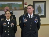 Sgt. David Payton, right, an infantryman, with Headquarters and Headquarters Company, 3rd Brigade Combat Team, 101st Airborne Division (Air Assault), stands in formation after earning the title of NCO of the Year for the division April 23, 2015. Runner-up was Sgt. Alisa Ryder, left, a health care specialist with Company C, 526th Brigade Support Battalion, 2nd Brigade Combat Team, 101st Airborne Division (Air Assault). (U.S. Army photo Staff Sgt. Terrance D. Rhodes, 101st Airborne Division (Air Assault) Public Affairs)