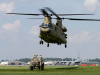 Soldiers from the 584th Support Maintenance Company, 129th Combat Sustainment Support Battalion, 101st Sustainment Brigade, 101st Airborne Division, prepare to sling load a water buffalo to a CH-47 Chinook helicopter Sept. 3 at Fort Campbell, Ky. (U.S. Army photo by Sgt. Leejay Lockhart, 101st Sustainment Brigade Public Affairs)