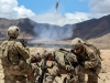 Mortar men with 1st Battalion, 26th Infantry Regiment, 2nd Brigade Combat Team, 101st Airborne Division, from Fort Campbell, Kentucky, conduct live fire exercise during Network Integration Evaluation 17.2, July 14, Dona Ana Range Complex, New Mexico. 2nd BCT, 101st ABN DIV is the first rotational unit to participate in NIE. (Sgt. Maricris C. McLane)