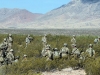 Soldiers with 1st Battalion, 26th Infantry Regiment, 2nd Brigade Combat Team, 101st Airborne Division, from Fort Campbell, Kentucky, take off for the live fire exercise during Network Integration Evaluation 17.2, July 14, Dona Ana Range Complex, New Mexico. 2nd BCT, 101st ABN DIV is the first rotational unit to participate in NIE. (Sgt. Maricris C. McLane)