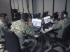 Cavalry scouts with 1st Squadron, 32nd Cavalry Regiment, 1st Brigade Combat Team, 101st Airborne Division (Air Assault) conduct intelligence training on a virtual patrol Feb. 12. The training’s intent is to train Soldiers without an intelligence background in providing better intelligence at the company level. (Sgt. Samantha Parks, 1st Brigade Combat Team)