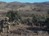 Pfc. Jacob Adams (left) and Spc. Artem Boyev (right), both infantrymen assigned to Company C, 3rd Battalion, 187th Infantry Regiment, 3rd Brigade Combat Team “Rakkasans,” 101st Airborne Division (Air Assault), provide overwatch security as their fellow infantrymen search for signs of insurgent activity in the mountains near Combat Outpost Bowri Tana, Afghanistan, Nov. 30th, 2012. (U.S. Army photo by Sgt. 1st Class Abram Pinnington, Task Force 3/101 Public Affairs)
