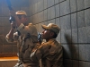 A team of Iraqi army ranger students conduct stairway clearing techniques in a shoot house during urban operation training at Camp Taji, Iraq, July 19, 2016. The goal of the ranger school in Iraq is to build a unit of highly trained Iraqi army soldiers who can share their skills throughout their organizations. Camp Taji is one of four Combined Joint Task Force – Operation Inherent Resolve building partner capacity locations dedicated to training Iraqi security forces. (U.S. Army photo by 1st Lt. Daniel Johnson/Released)