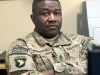 1st Sgt. Marlon Morning, Headquarters and Headquarters Troop, 2nd Squadron, 17th Cavalry Regiment poses in his office with his Stetson displayed prominently at Forward Operating Base Fenty, Afghanistan Dec. 11, 2012. "It is a privilege to serve as a first sergeant in the Army," said Morning. (U.S. Army photo by Sgt. Duncan Brennan, 101st CAB public affairs)