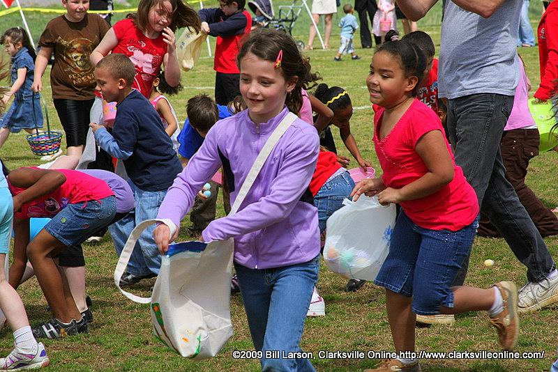 The first annual Clarksville, TN Easter Egg Hunt 