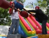 Kids joust for King of the Mountain honors