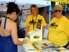 The Beaver 100.3 signs up festival attendees for free giveaways