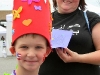 A young man and his hat