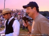 The 1st Kiwanis Club Rodeo\'s Honorary Chairman Bill Hoy addresses the crowd