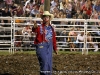 The always entertaining rodeo clown