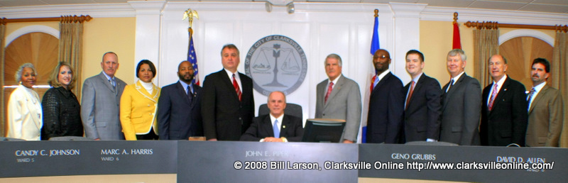 The New Clarksville City Council