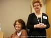 Chairwoman Patricia Winn and Suzanne Schaaf at the 2009 Clarksville Writers\' Conference