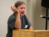 Author George Singleton during his presentation  