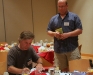 George Singleton gives his autograph after his speech at the 2009 Clarksville Writers\' Conference