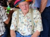 This gentleman was toe tapping to the Ward Family Bluegrass performance.