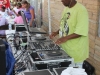 DJ Terrell Jackson of SAT Entertainment donated his time to provide music for the Block Party.