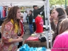 Lydia Walker talks to one of her fans after her performance at Rivers and Spires.