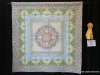 3rd Place - Dogwood Picnic - by Helen Morris, quilted by Chris Schulte