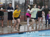 Members of the Clarksville Police Department led the charge at this year's Polar Plunge. The event held Saturday at APSU's Foy Pool raised more than $10,000 for Tennessee Special Olympics.