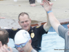 Members of the Clarksville Police Department led the charge at this year's Polar Plunge. The event held Saturday at APSU's Foy Pool raised more than $10,000 for Tennessee Special Olympics.