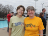 Members of the Clarksville Police Department led the charge at this year's Polar Plunge. The event held Saturday at APSU's Foy Pool raised more than $10,000 for Tennessee Special Olympics.