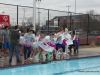 Members of the Clarksville Police Department led the charge at this year's Polar Plunge. The event held Saturday at APSU's Foy Pool raised more than $10,000 for Tennessee Special Olympics.