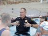 Members of the Clarksville Police Department led the charge at this year's Polar Plunge. The event held Saturday at APSU's Foy Pool raised more than $10,000 for Tennessee Special Olympics.