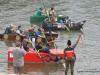 Though smaller this year, Riverfest still managed to produce several great events, including Saturday's Riverfest Cardboard Boat Regatta.