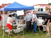 A contestant tent at the BBQ Cookoff