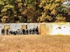 Combat engineers from Company A, 2nd Brigade Special Troops Battalion, 2nd Brigade Combat Team, 101st Airborne Division (Air Assault), breach a locked entrance by detonating a silhouette charge blowing the door apart with an intense explosion, during the division’s Sapper Stakes Competition, Oct. 23rd, held at Fort Campbell’s Demolition Range 39. (U.S. Army photo by Sgt. Joe Padula, 2nd BCT PAO, 101st Abn. Div.)