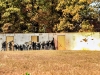 Combat engineers from Company A, 2nd Brigade Special Troops Battalion, 2nd Brigade Combat Team, 101st Airborne Division (Air Assault), breach a locked entrance by detonating a silhouette charge blowing the door apart with an intense explosion, during the division’s Sapper Stakes Competition, Oct. 23rd, held at Fort Campbell’s Demolition Range 39. (U.S. Army photo by Sgt. Joe Padula, 2nd BCT PAO, 101st Abn. Div.)