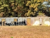 Combat engineers from Company A, 2nd Brigade Special Troops Battalion, 2nd Brigade Combat Team, 101st Airborne Division (Air Assault), breach a locked entrance by detonating a silhouette charge blowing the door apart with an intense explosion, during the division’s Sapper Stakes Competition, Oct. 23rd, held at Fort Campbell’s Demolition Range 39. (U.S. Army photo by Sgt. Joe Padula, 2nd BCT PAO, 101st Abn. Div.)