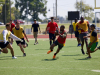 Soldiers from 5th Special Forces Group (Airborne), face off during the reunion week flag football playoffs at Fort Campbell, Ky., Wednesday, Sept 18, 2019. The semi-final game between 3rd Battalion and Group Support Battalion, 5th SFG(A), went into double overtime. U.S. Army photo by Sgt. Christopher Roberts