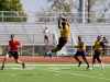 Soldiers from 5th Special Forces Group (Airborne), face off during the reunion week flag football playoffs at Fort Campbell, Ky., Wednesday, Sept 18, 2019. The team from 3rd Battalion, 5th SFG (A), played their second game in a row against Group Support Battalion’s team and moved on the the championship.U.S. Army photo by Sgt. Christopher Roberts