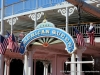 American Queen Steamboat docks in Clarksville