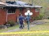 Clarksville Police and Fire investigators are working to determine the cause of a residential fire that claimed the life of an 80 year old woman. (Photo by CPD-Jim Knoll)