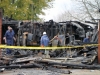 Clarksville Police and Fire investigators are working to determine the cause of a residential fire that claimed the life of an 80 year old woman. (Photo by CPD-Jim Knoll)