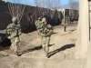 An infantry platoon sergeant assigned to Company D, 1st Battalion, 187th Infantry Regiment, 3rd Brigade Combat Team “Rakkasans,” 101st Airborne Division (Air Assault), looks inside a doorway as his platoon conducts a foot patrol during an Afghan National Security Forces-led mission in rural areas of Zormat District, Afghanistan, Dec. 10, 2012. ANSF conducted all clearing and questioning operations while the Rakkasans of Company D, 1-187, assisted in facilitating aerial support while supplying additional ground forces. (U.S. Army photo by Sgt. 1st Class Abram Pinnington, Task Force 3/101 Public Affairs)