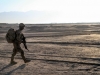 Members of the Afghan National Security Forces navigate a field during an anti-insurgency operation with Soldiers of Company D, 1st Battalion, 187th Infantry Regiment, 3rd Brigade Combat Team “Rakkasans,” 101st Airborne Division (Air Assault), in rural portions of Zormat District, Afghanistan, Dec. 10, 2012. ANSF conducted all clearing and questioning operations while the Rakkasans of Company D, 1-187, assisted in facilitating aerial support while supplying additional ground forces. (U.S. Army photo by Sgt. 1st Class Abram Pinnington, Task Force 3/101 Public Affairs)