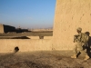 An infantryman assigned to Company D, 1st Battalion, 187th Infantry Regiment, 3rd Brigade Combat Team “Rakkasans,” 101st Airborne Division (Air Assault), conducts a foot patrol during an Afghan National Security Forces-led mission in Zormat District, Afghanistan, Dec. 10, 2012.The operation was aimed at disrupting a suspected insurgent safe haven within the district. (U.S. Army photo by Sgt. 1st Class Abram Pinnington, Task Force 3/101 Public Affairs)