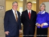 President Tim Hall, David Gregory from the TN Board of Reagents, and Sherry Hoppe