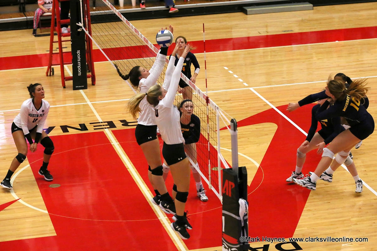 APSU Volleyball falls to Murray State at the Dunn Center - Clarksville ...