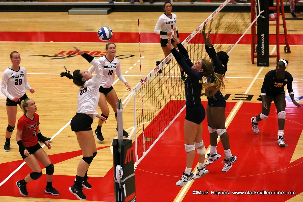 APSU Volleyball falls to Murray State at the Dunn Center - Clarksville ...